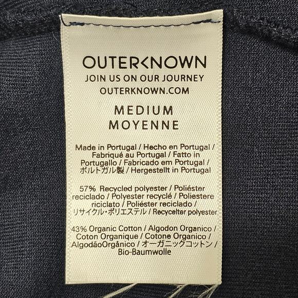 OUTERKNOWN Terry Cloth Short Dark Blue Size M NWT - Picture 5 of 5